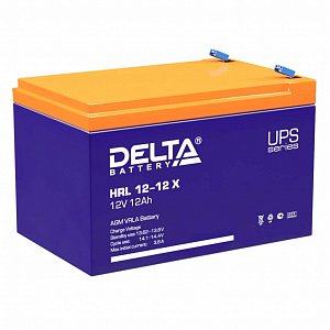 Аккумуляторная батарея Delta HRL 12-12 X (12V / 12Ah)